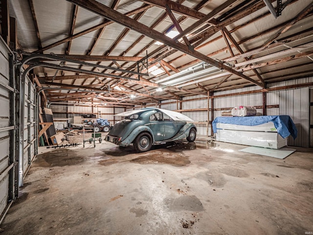 8901 Vienna Rd, Evansville, IN 47720 - view of garage