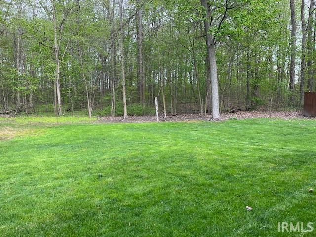 6827 Belle Plain Cv, Fort Wayne, IN 46835 - view of yard featuring a view of trees