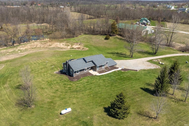 6891 E Hopewell Rd, Avilla, IN 46710 - birds eye view of property