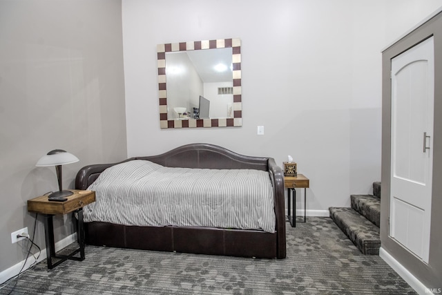 10510 E Orange St, Monterey, IN 46960 - carpeted bedroom with baseboards