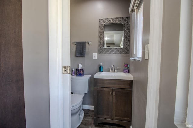 10510 E Orange St, Monterey, IN 46960 - bathroom with vanity and toilet
