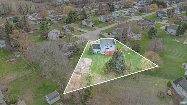 22486 Fireside Dr, Goshen, IN 46528 - drone / aerial view featuring a residential view