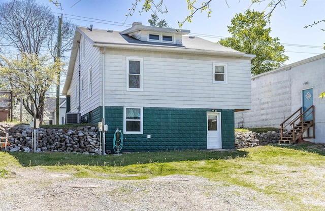 view of rear view of house