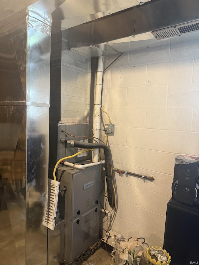 view of utility room