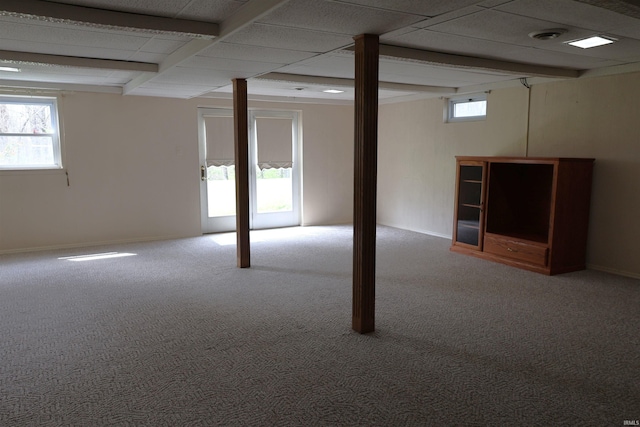 12176 E 350 N, Loogootee, IN 47553 - basement featuring carpet floors