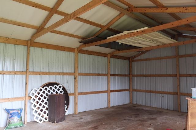 12176 E 350 N, Loogootee, IN 47553 - garage with metal wall