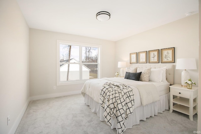 12793 Brick Rd Lot 4, Granger, IN 46530 - bedroom with baseboards and light carpet
