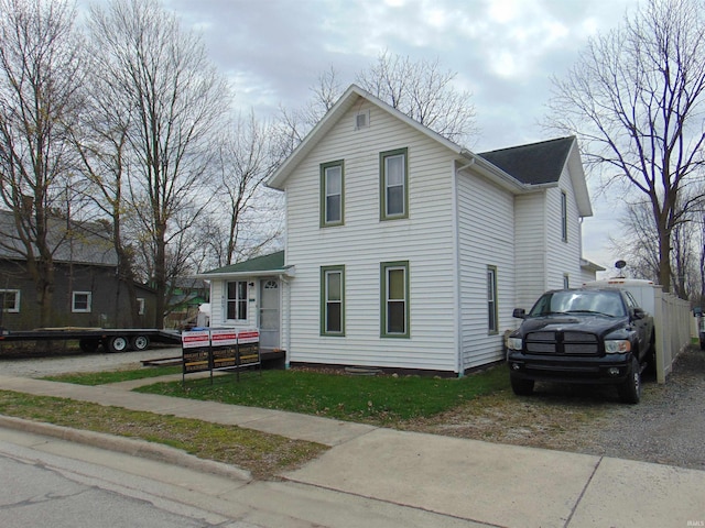 view of traditional-style house