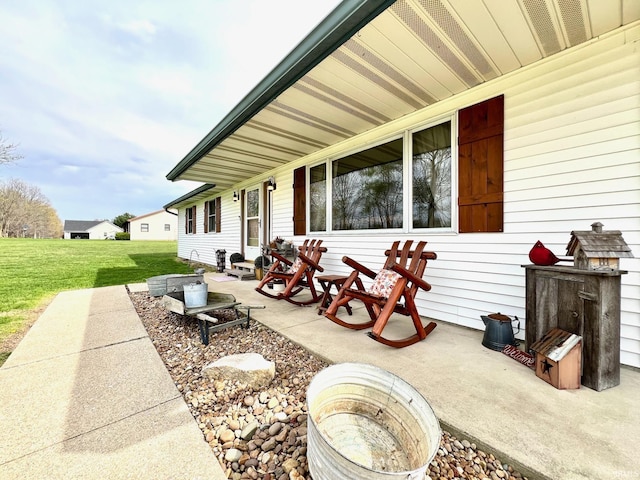 view of patio / terrace