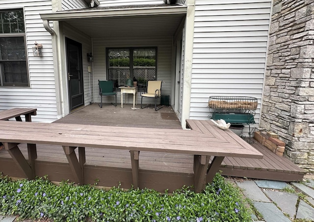 view of deck