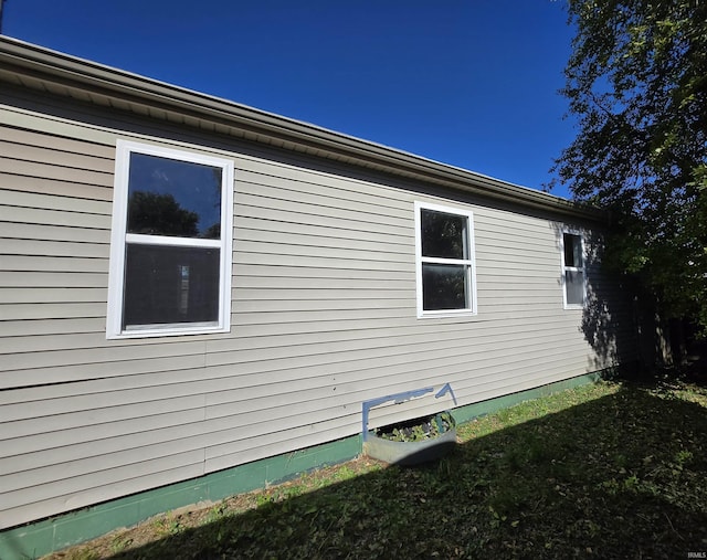 view of side of property