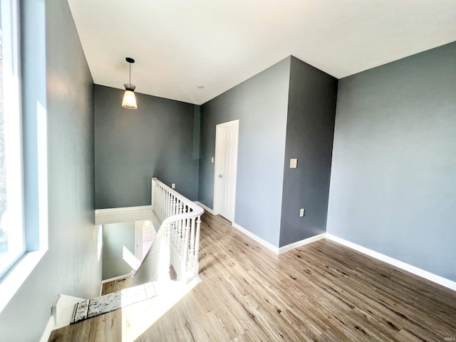 1505 High St, Logansport, IN 46947 - empty room featuring baseboards and wood finished floors