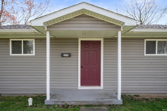 357 Mount Auburn St, Dunkirk, IN 47336 - entrance to property with roof with shingles