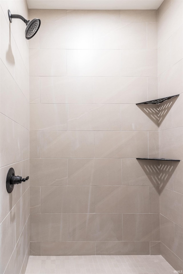 1033 Triple Crown Dr, Evansville, IN 47725 - bathroom with a tile shower