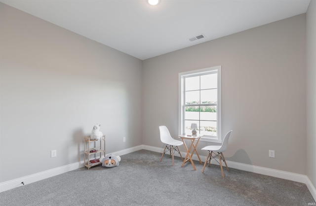 1033 Triple Crown Dr, Evansville, IN 47725 - interior space featuring baseboards, visible vents, and carpet
