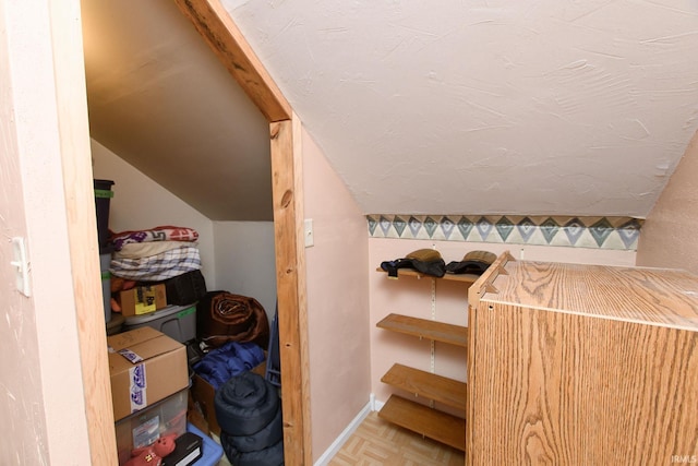 view of storage