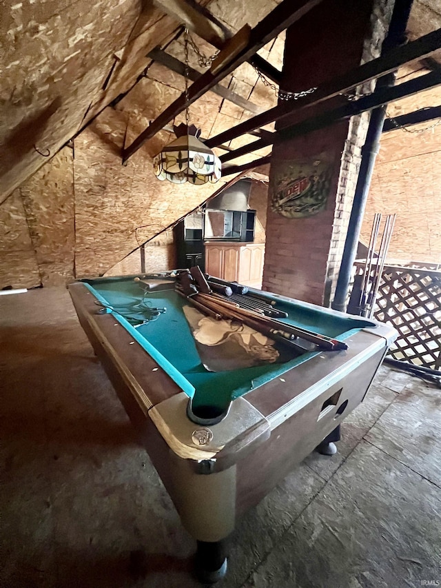 view of recreation room