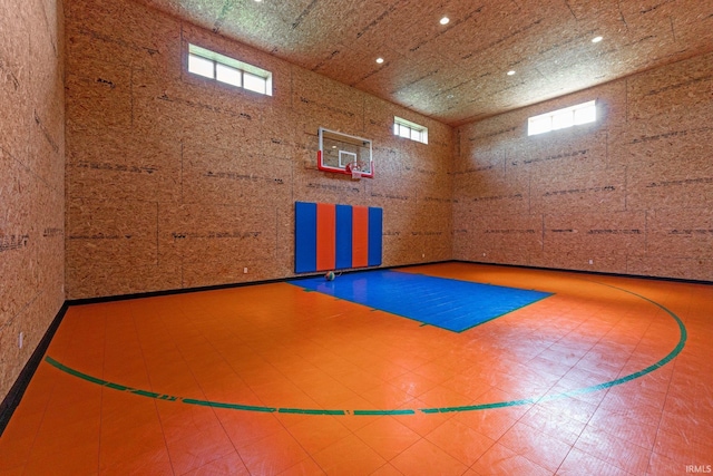 3018 Caradoza Cv, Fort Wayne, IN 46825 - view of basketball court featuring a healthy amount of sunlight and basketball court