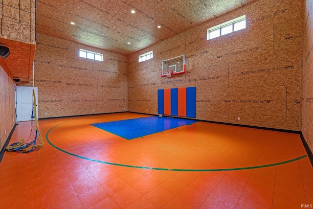 3018 Caradoza Cv, Fort Wayne, IN 46825 - view of basketball court featuring basketball court and a healthy amount of sunlight