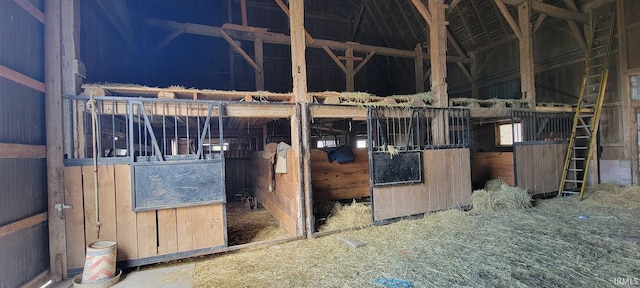 view of stable