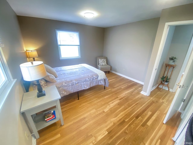 4405 Parkwood Dr, Kokomo, IN 46901 - bedroom featuring light wood-type flooring and baseboards