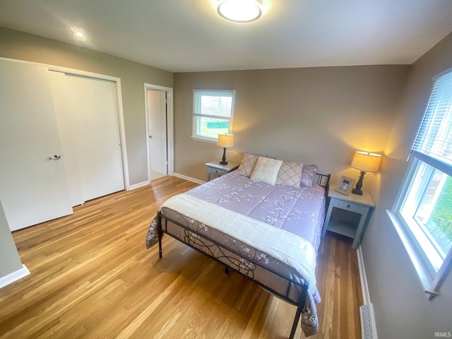 4405 Parkwood Dr, Kokomo, IN 46901 - bedroom with wood finished floors, baseboards, and a closet