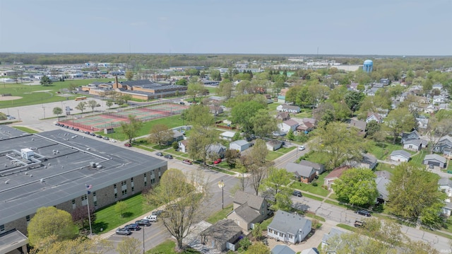aerial view