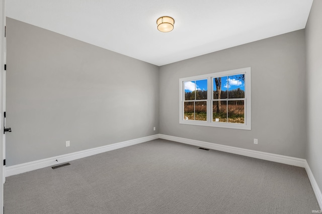 1152 Cascata Trl, Huntertown, IN 46748 - carpeted spare room featuring visible vents and baseboards