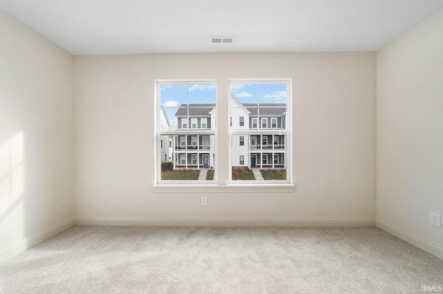 138 Parkerwood Ln, West Lafayette, IN 47906 - empty room with visible vents, carpet flooring, and baseboards