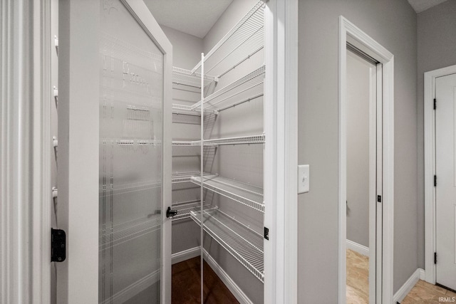 view of pantry
