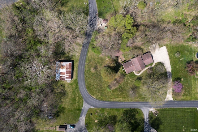 drone / aerial view