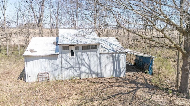 view of outbuilding with an outdoor structure