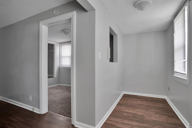 314 S Welworth Ave, Evansville, IN 47714 - corridor featuring wood finished floors and baseboards