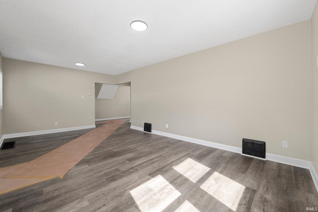4121 Smith St, Fort Wayne, IN 46806 - interior space featuring baseboards, visible vents, and wood finished floors