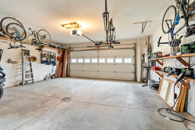 1808 County Road 18th Rd, Waterloo, IN 46793 - garage featuring a garage door opener