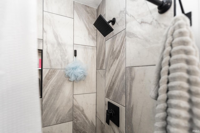 6021 N Timberline Dr, Bloomington, IN 47404 - details with a tile shower