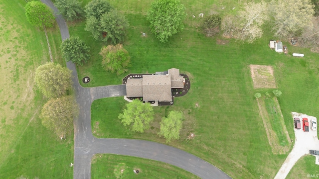 6021 N Timberline Dr, Bloomington, IN 47404 - birds eye view of property
