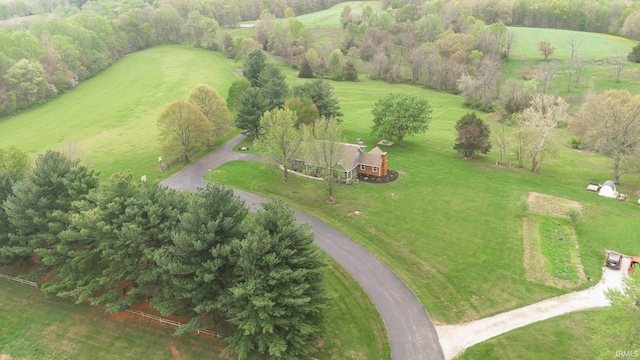 6021 N Timberline Dr, Bloomington, IN 47404 - aerial view