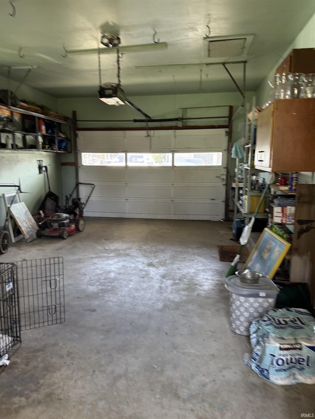 540 Fairfield Dr, Wabash, IN 46992 - garage featuring a garage door opener