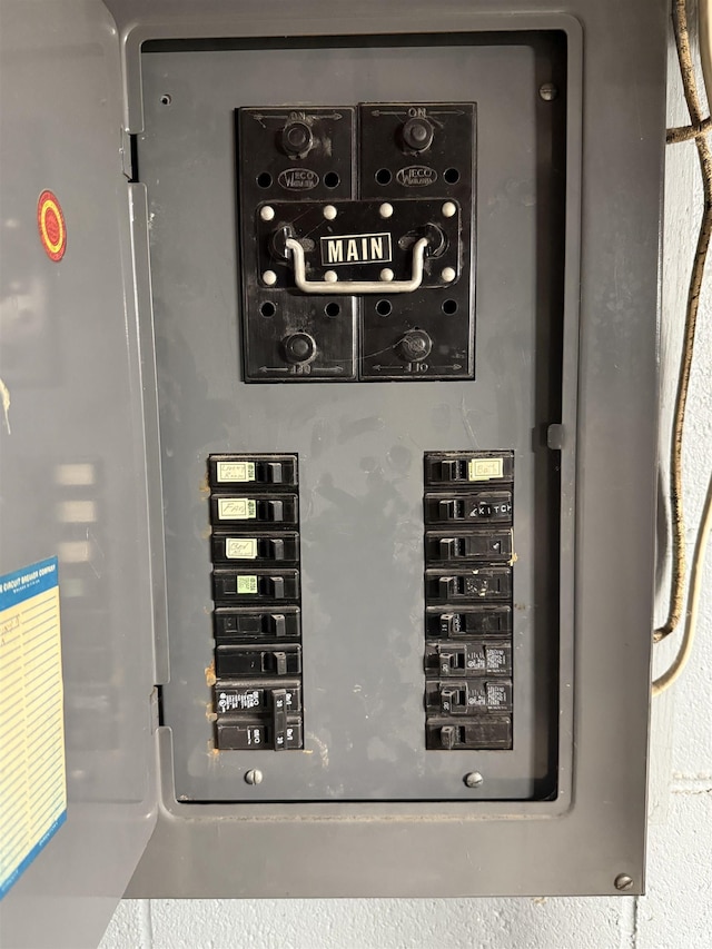540 Fairfield Dr, Wabash, IN 46992 - utilities with electric panel