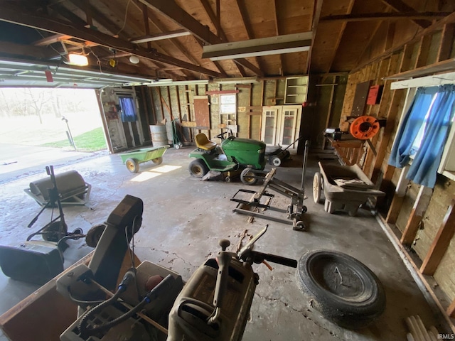 8441 E County Road 650 S, Selma, IN 47383 - view of garage