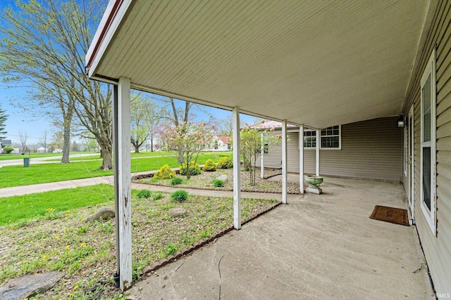 view of patio