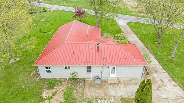 drone / aerial view