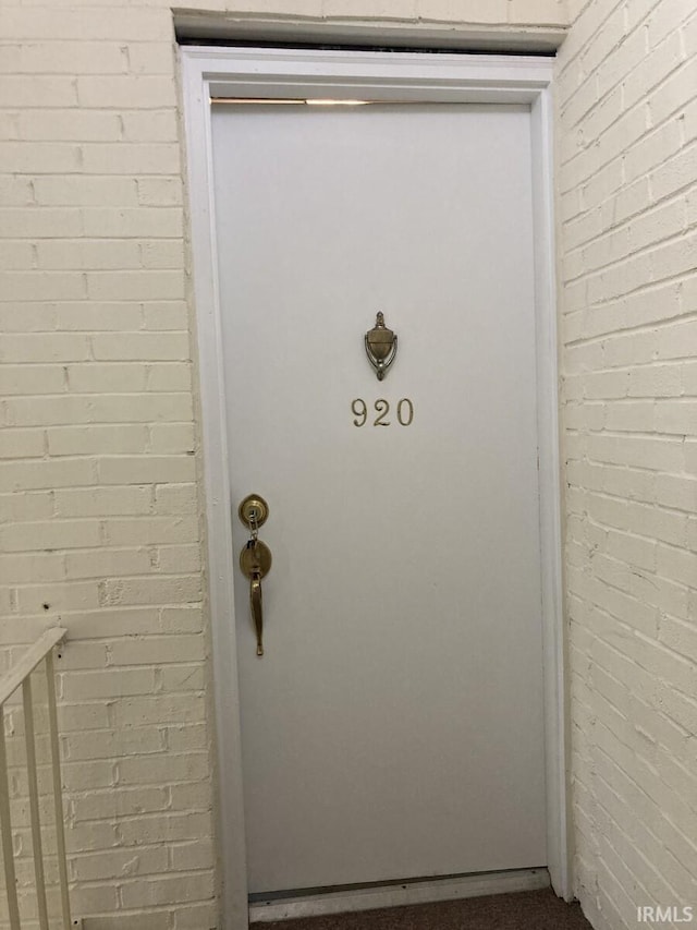view of entrance to property
