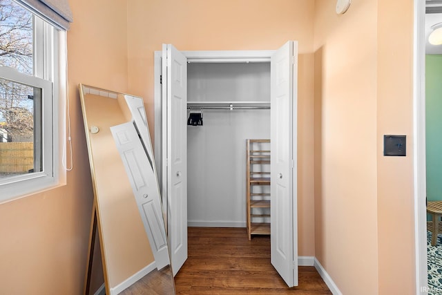 view of closet