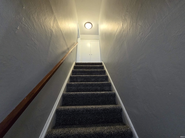 view of staircase