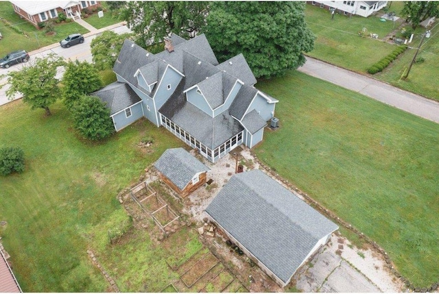 drone / aerial view