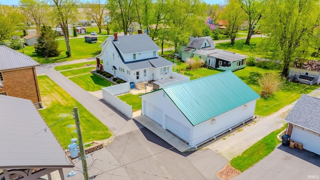 bird's eye view featuring a residential view