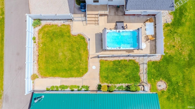 drone / aerial view