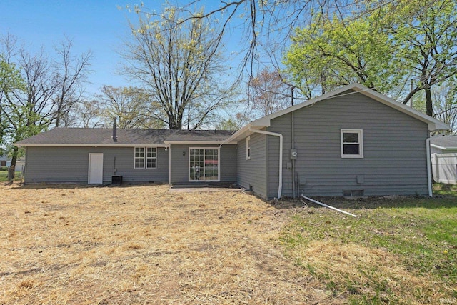 view of rear view of house